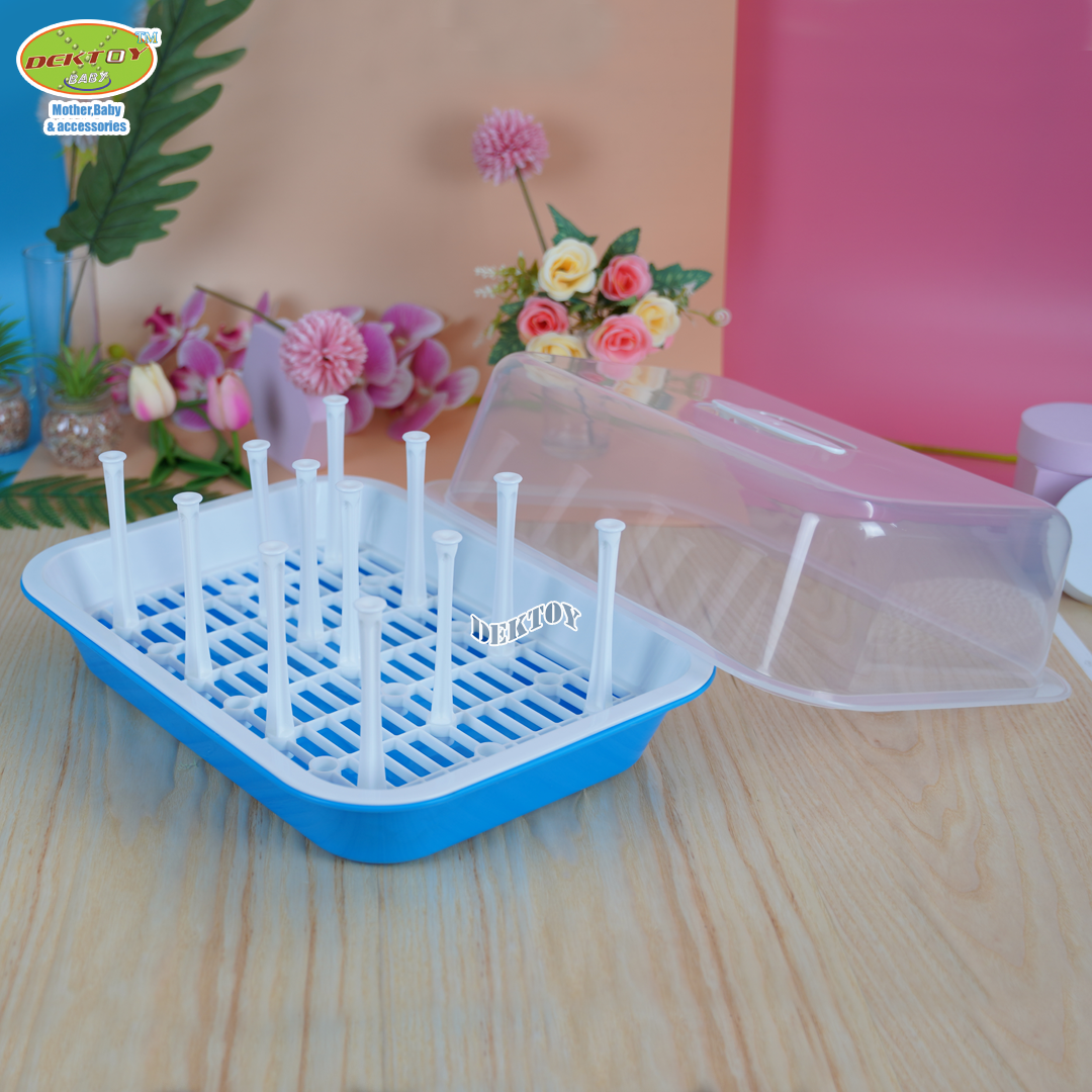 Dragon ware ที่คว่ำแก้ว ที่คว่ำขวดนมนม พร้อมฝา