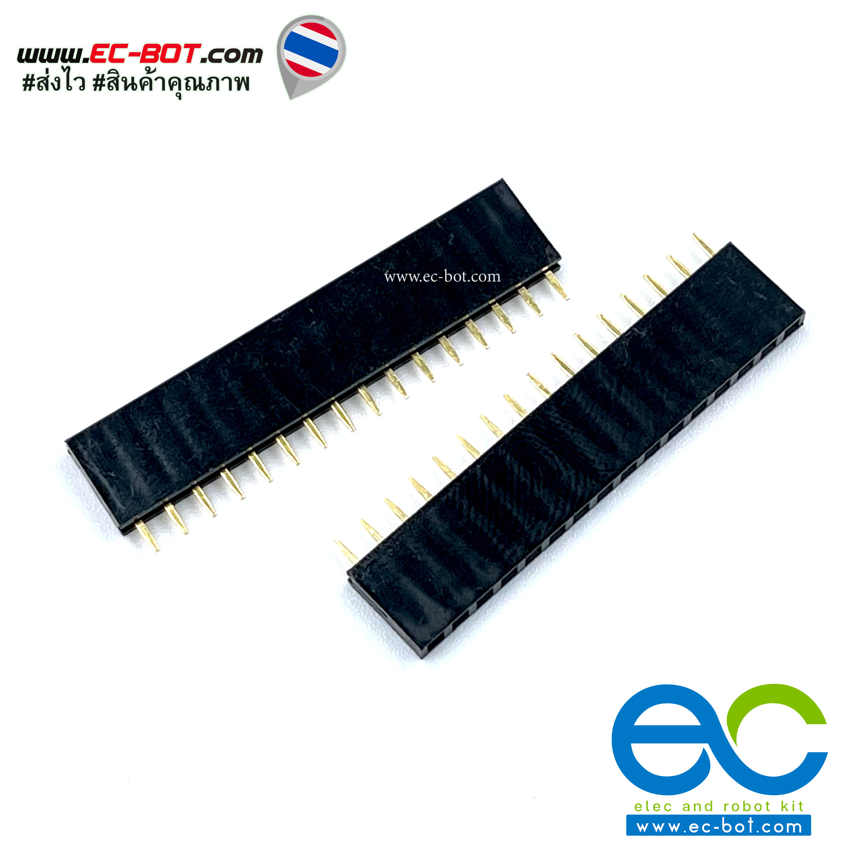 1x16P Female socket hole spacing 2.54MM