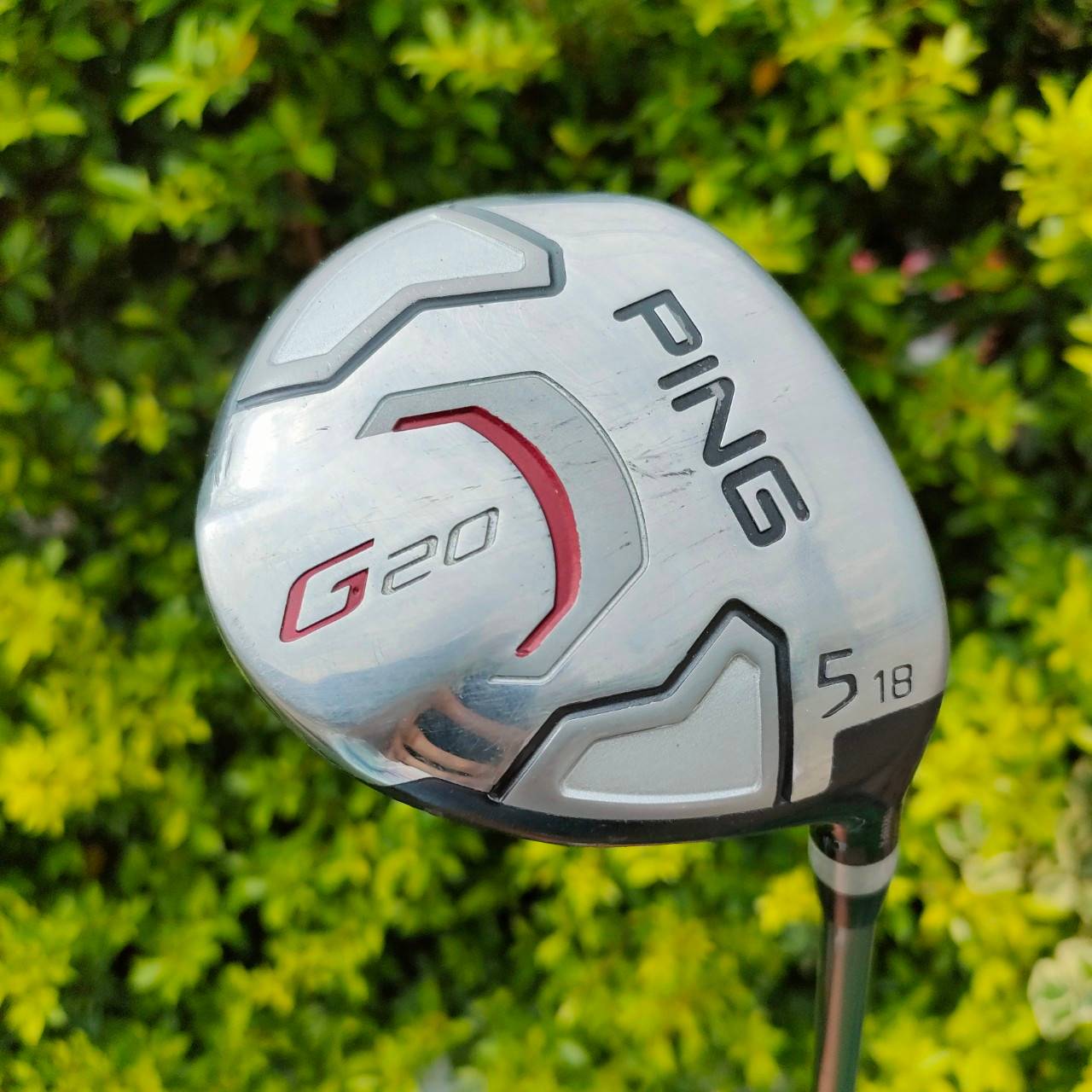 FW5 PING G20 องศา 18 ก้าน PING TFC 169 F FLEX R FW PING ถ้าท่านใดลองแล้วจะติดใจ ตีดีมาก ซีรี่ G ตีง่ายมั่นใน ฟาดลงมา เสียงใสปิ๊ง ระยะสดใสแน่นอน ไม้กอล์ฟมือสอง ของแท้ BY NakaraLuxurious