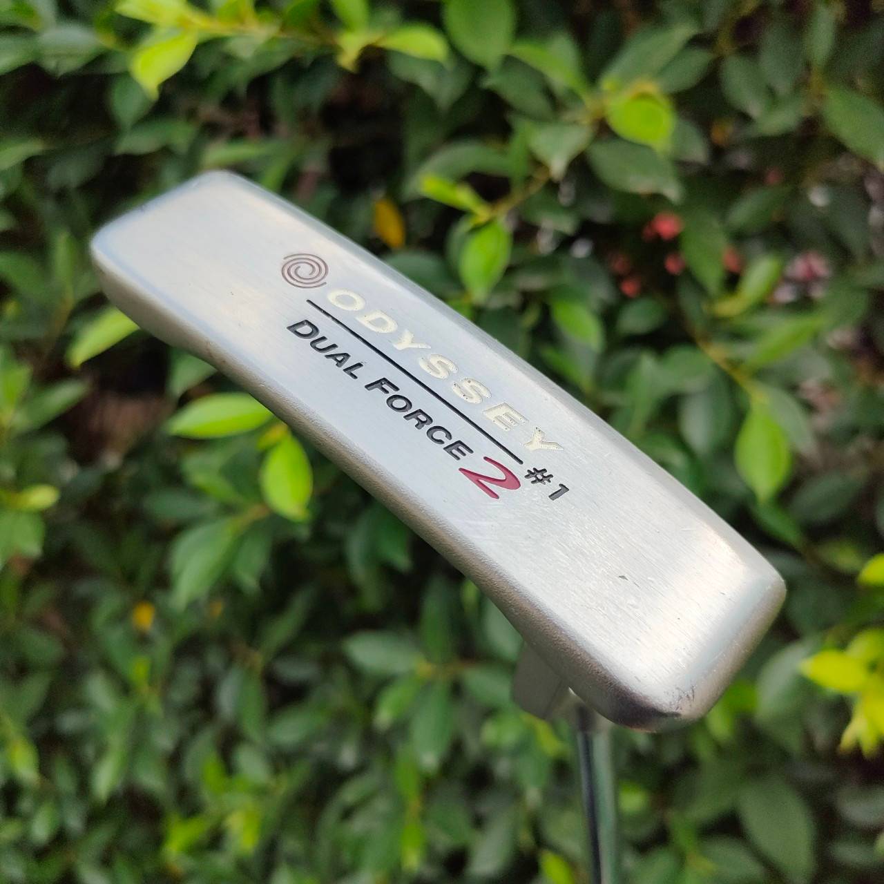 PUTTER ODYSSEY DUAL FORCE 2 #1 ความยาว 34 นิ้ว ก้าน ODYSSEY อินเสิร์ทดีมาก หน้าหนึบๆ เกาะไลน์ ออกแบบดีมาก