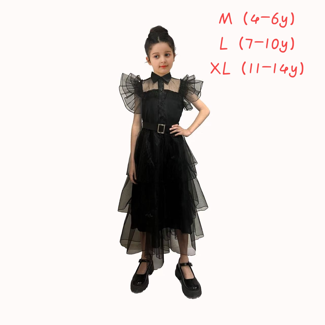 🖤 พร้อมส่ง! ชุดน้องวันพุธ (Wednesday Costume) 🖤
