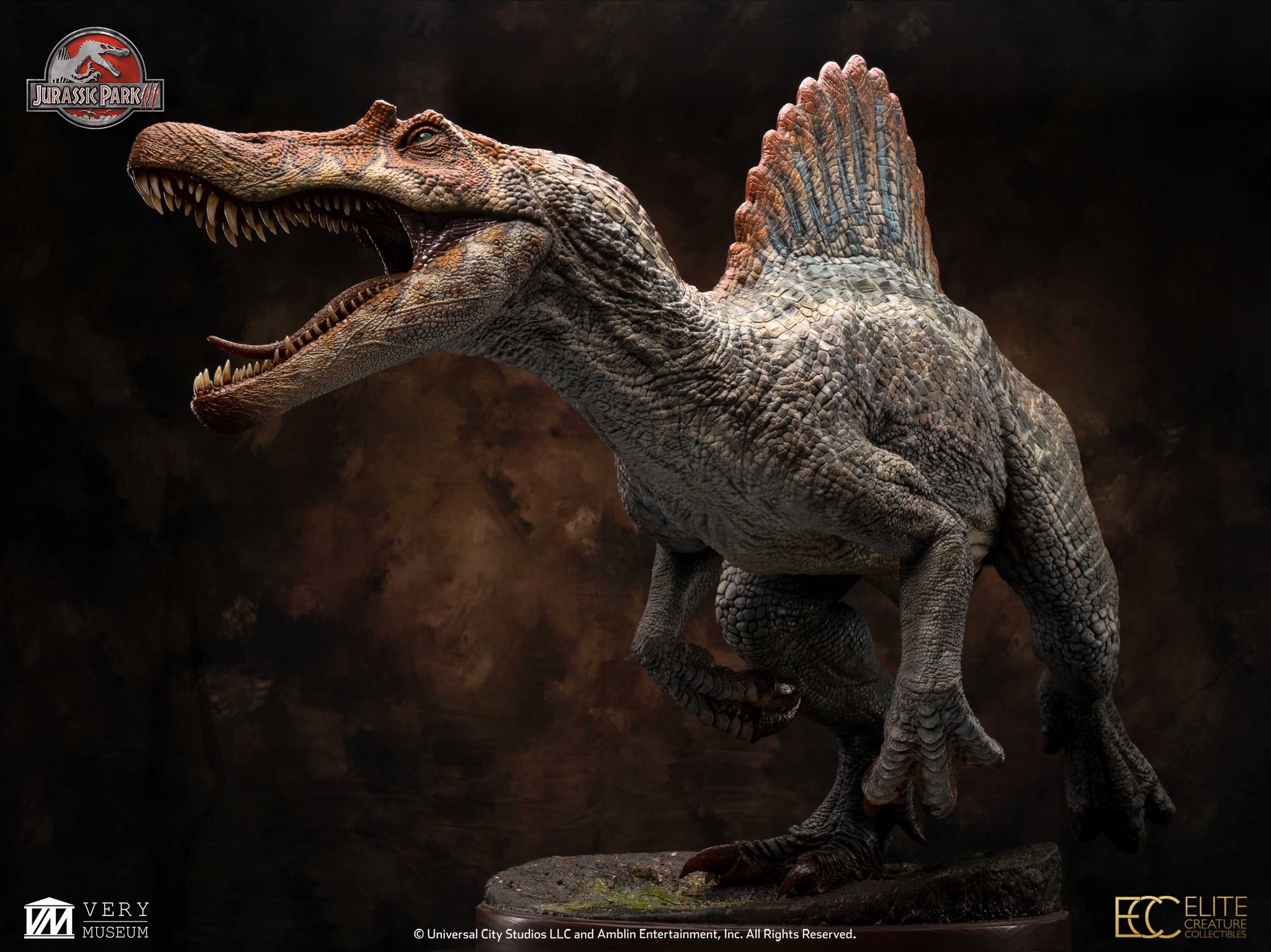 [สั่งจอง]ECC 1/12 : Spinosaurus Maquette (Jurassic Park 3)