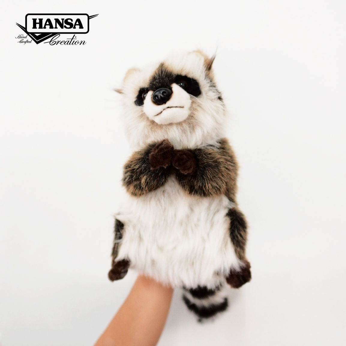 7552 Raccoon Puppet 50cm.H