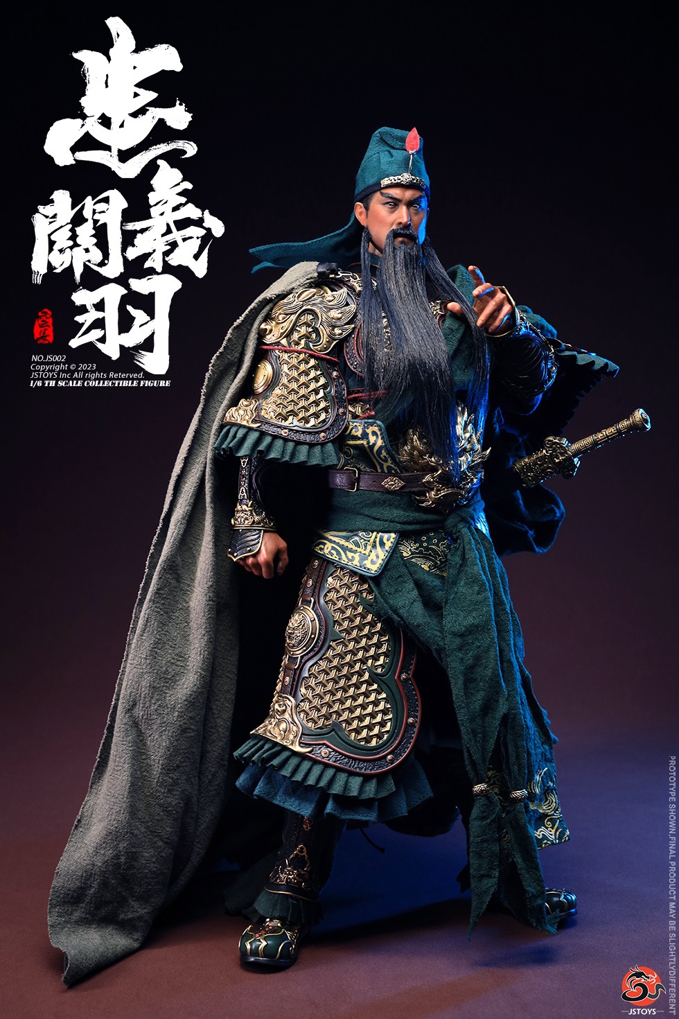 [สั่งจอง] JIASHENG JSTOYS 1/6 : THREE KINDOMS LOYAL RIGHTEOUS - GUAN YU YUCHANG