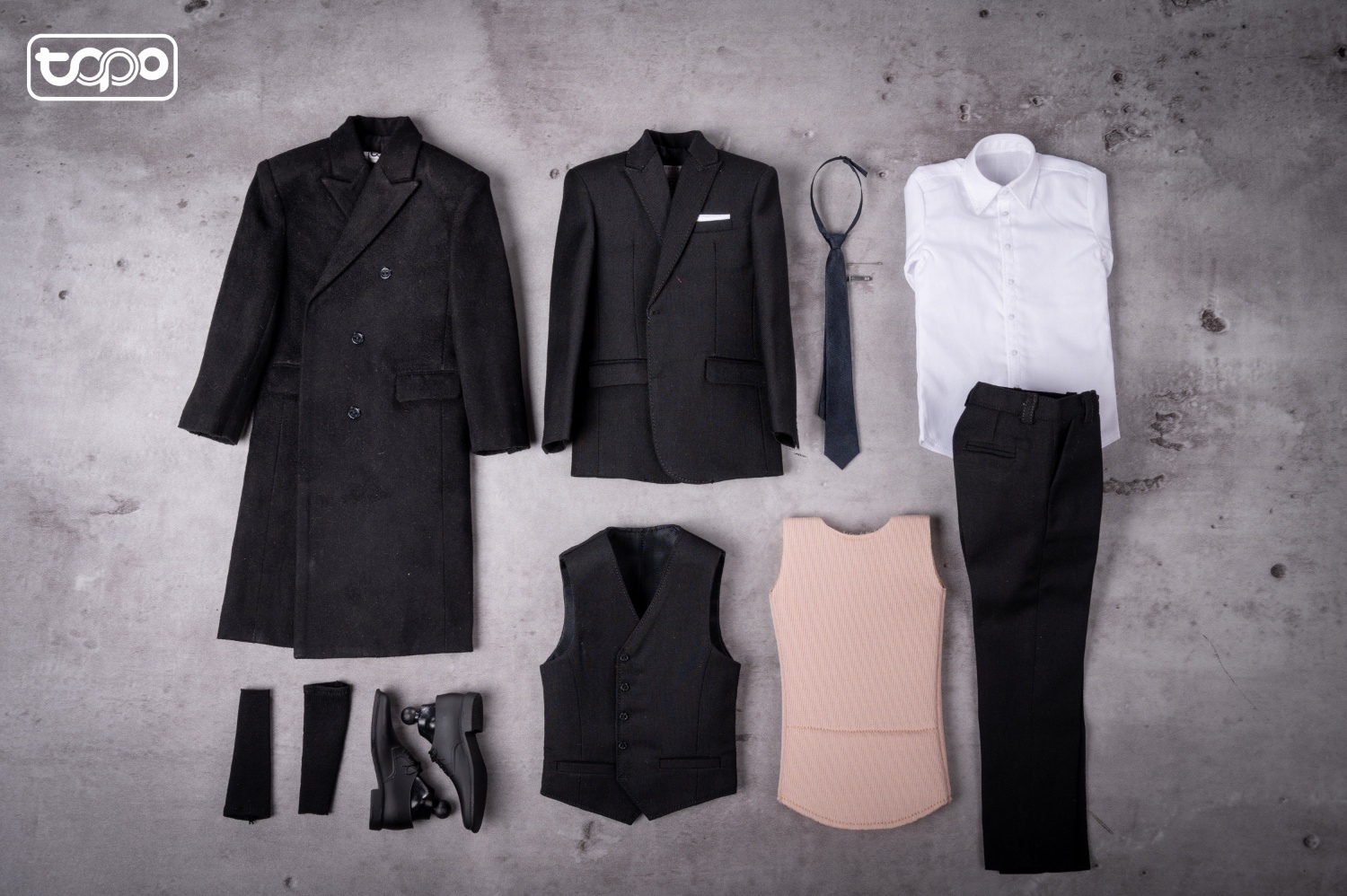 [สั่งจอง] TOPO TP006 1/6 : Suit Set with long coat