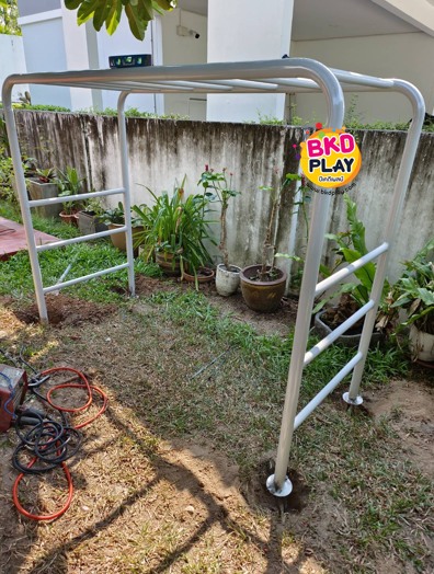 บาร์โหน3ระดับ, บาร์ตั้งพื้น ราคาต่อ1ระดับ เครื่องเล่นสนาม กลางแจ้ง เหล็ก, เครื่องออกกำลังกายเด็ก เพิ่มความสูง ,OutdoorPlayground, สินค้าสั่งทำ 10-20 วัน