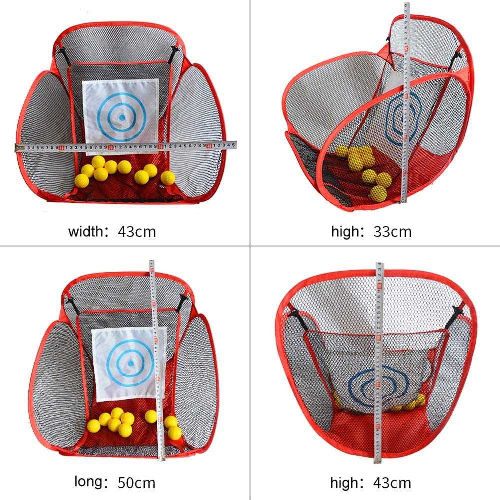 Golf Hitting Net NT-1 ตาข่ายฝึกซ้อมกอล์ฟ สำหรับซ้อมสวิง ซ้อมชิพฝึกความแม่นยำ โครงสร้างเเข็งเเรง พับเก็บได้
