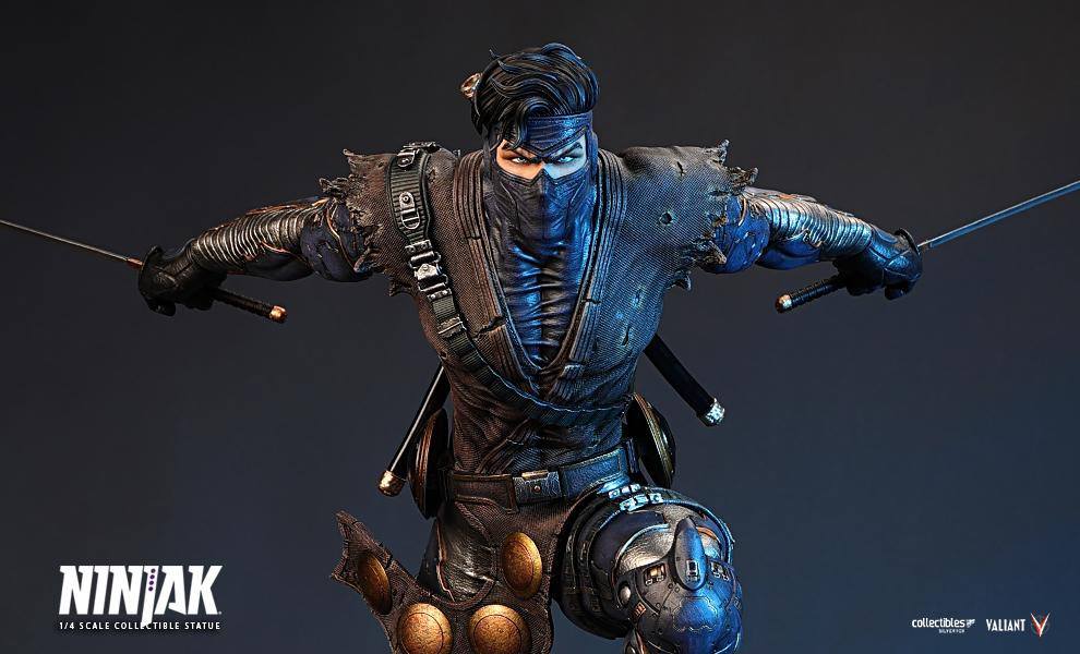 [สั่งจอง]Silver Fox 1/4 Valiant Legendary Scale Statue - Ninjak