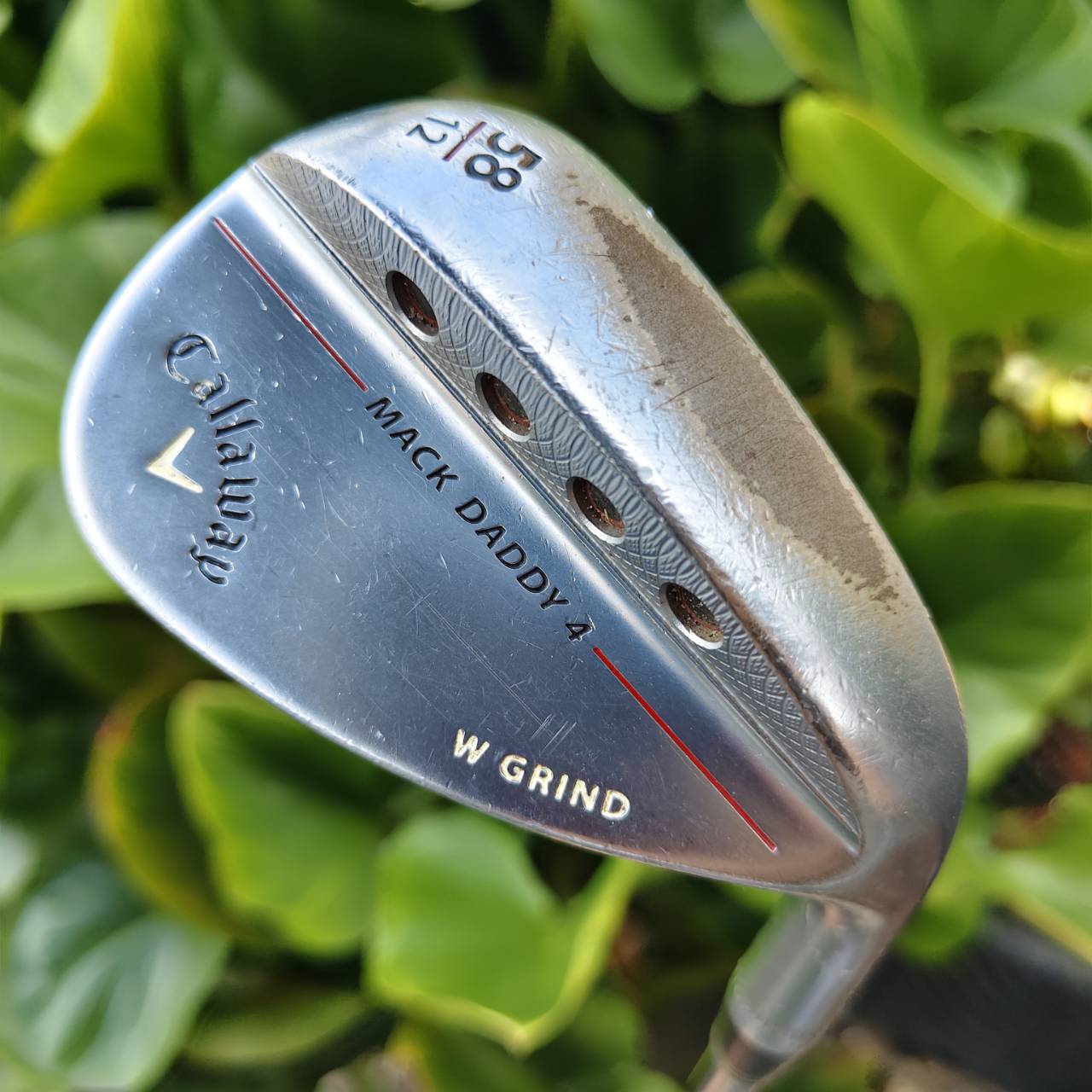 Wedge Callaway Mack Daddy 4 W Grind 58° Bounce 12° Groove Technology หน้าเหล็กออกแบบพิเศษ ให้สปินสูง