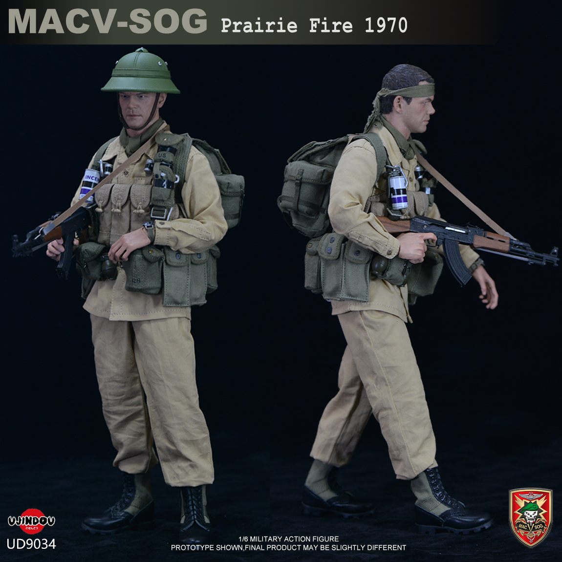 [สั่งจอง] UJINDOU UD9034 1/6 : MACV-SOG Prairie Fire 1970