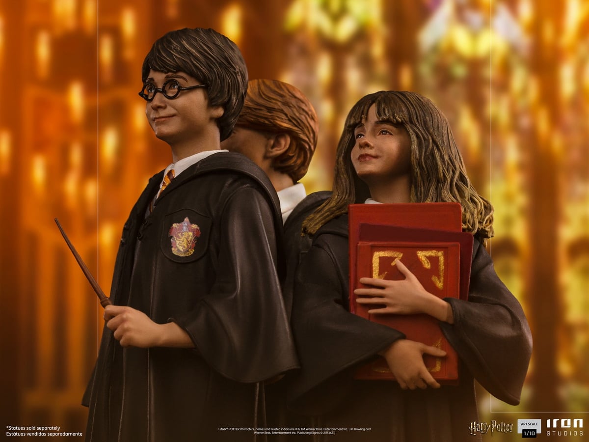[สั่งจอง]Iron Studios 1/10 : Harry Potter Harry Potter/Hermione Granger/Ron Weasley