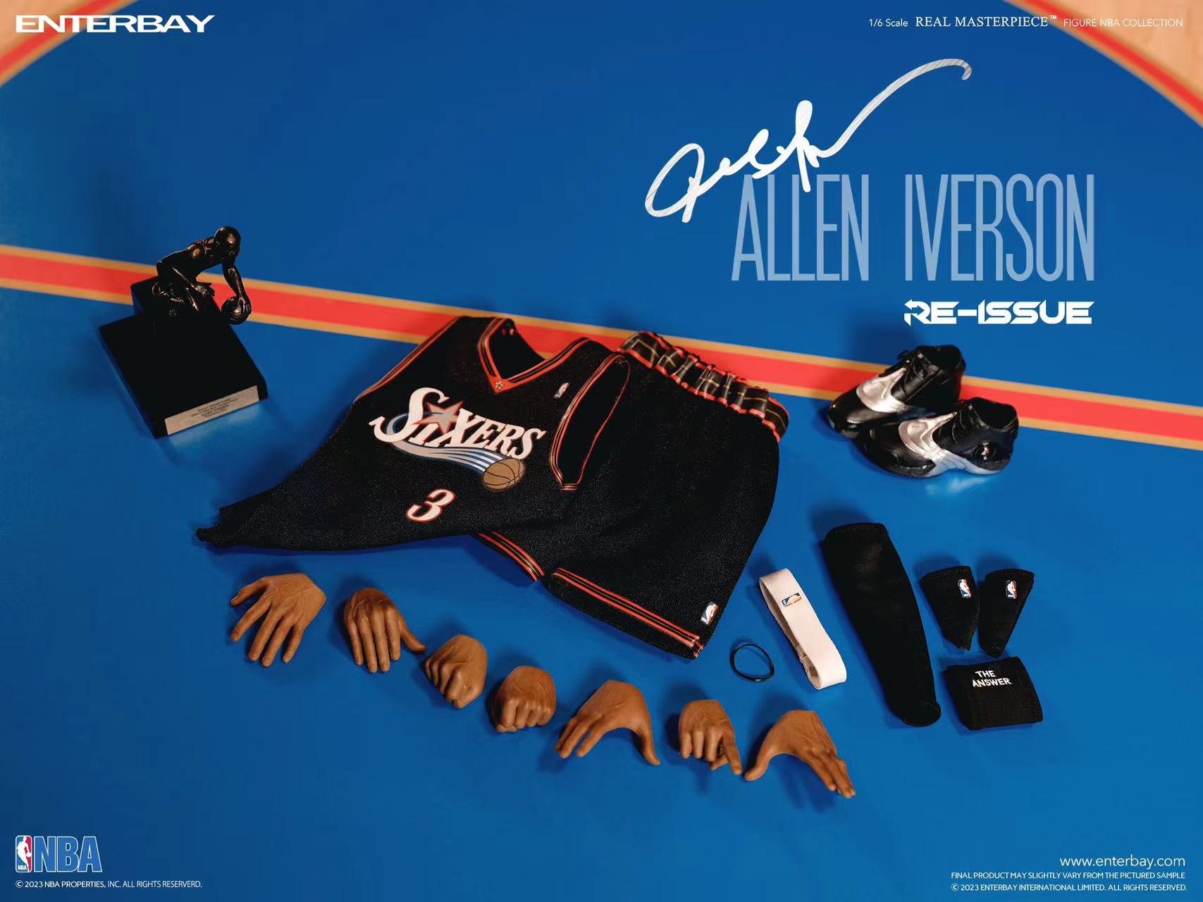 [สั่งจอง] ENTERBAY RM-1060 1/6 : ALLEN IVERSON (Limited Retro Edition)