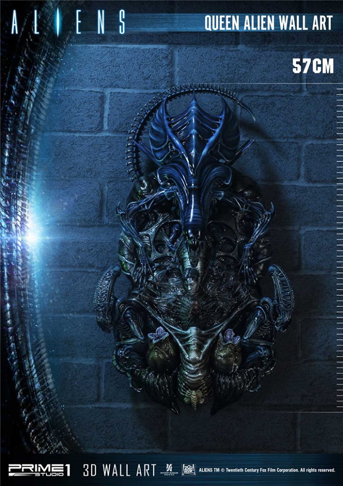 [สั่งจอง] PRIME 1 STUDIO WAAL-04 Queen Alien Wall Art