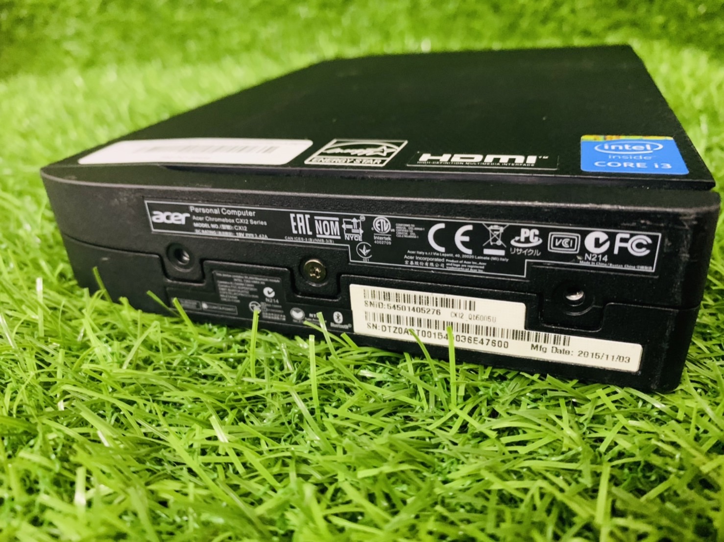 Mini PC ACER Chromebox CXI2 + Adapter คอมพิวเตอร์ตั้งโต๊ะขนาดเล็ก