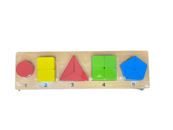 ถาดเศษส่วน หลากรูปทรง , ของเล่นไม้, ของเล่นเสริมพัฒนาการ, ของเล่นเด็กอนุบาล, สื่อการสอนเด็กอนุบาล