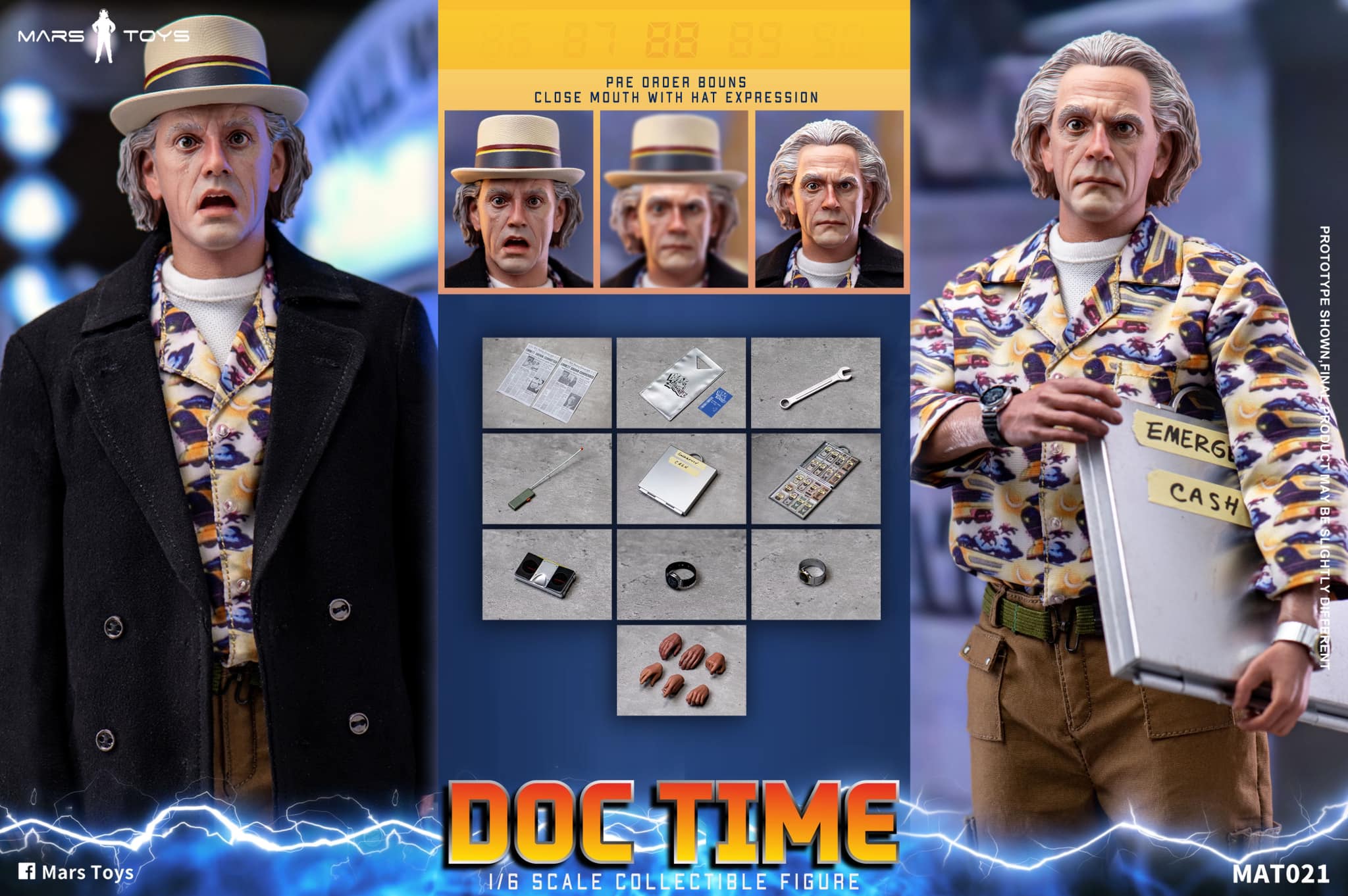 [สั่งจอง] Mars Toys 1/6 - MAT021-A : Doc Time Action Figure