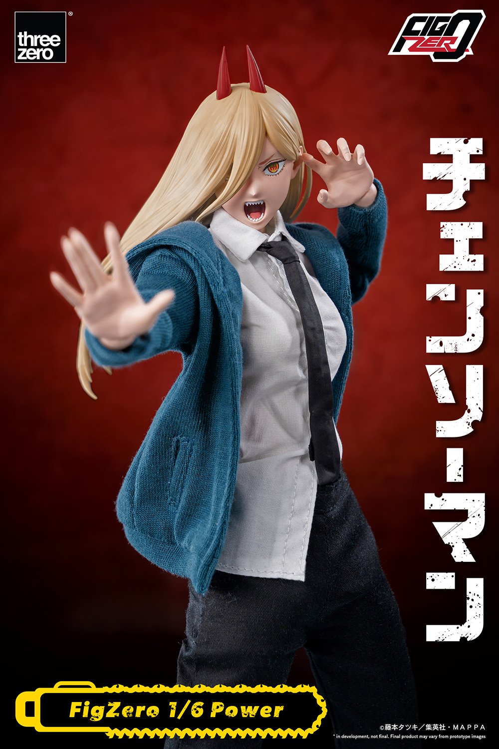 [สั่งจอง] Threezero 1/6 : Chainsaw Man - Denji & Power