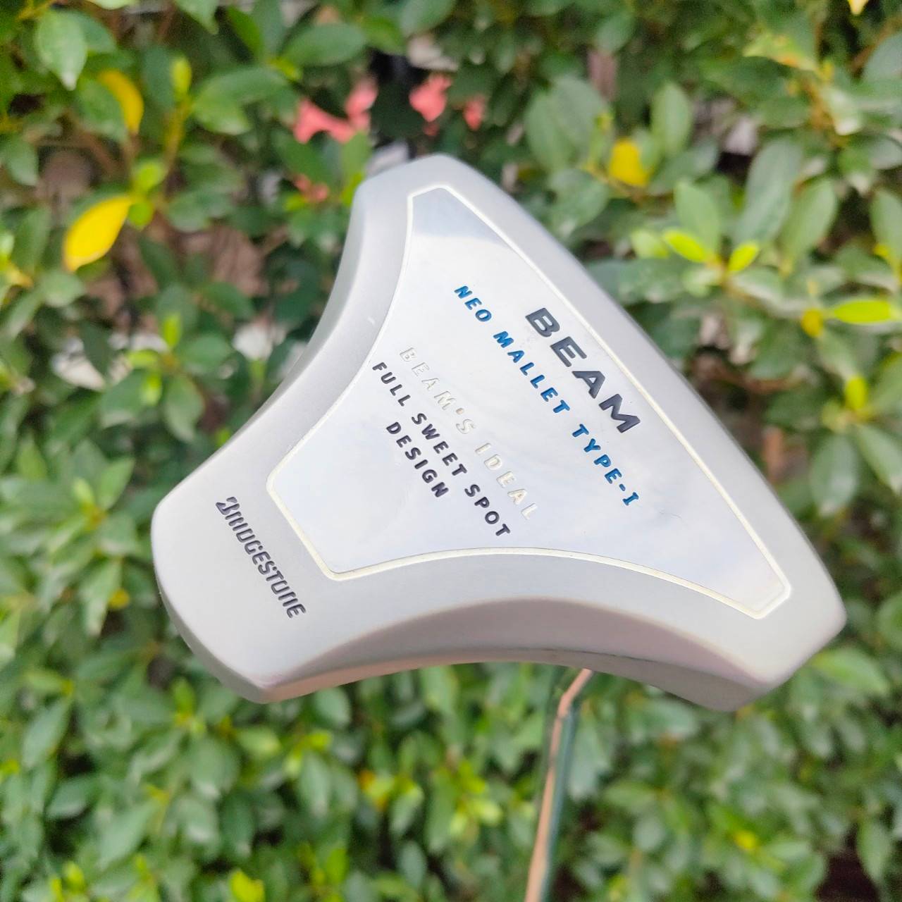 PUTTER BRIDGESTONE BEAM NEO MALLET TYPE-I ก้าน ORIGINAL STEEL สุดยอดพัตเตอร์ที่เล็งง่ายมากๆ