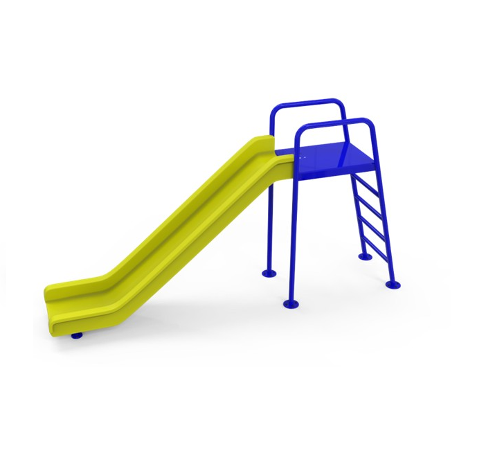 เครื่องเล่นสนามกลางแจ้ง (กระดานลื่นรางเปิด) กระดานลื่น Outdoor Playground, ราคาโรงงาน สินค้าลิตในไทย สั่งผลิต 10-20 วัน