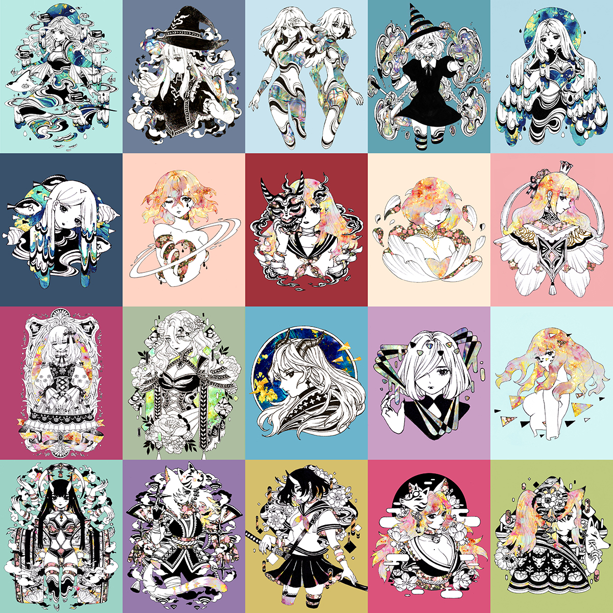 [ ARTBOOK ] LINEART MIX