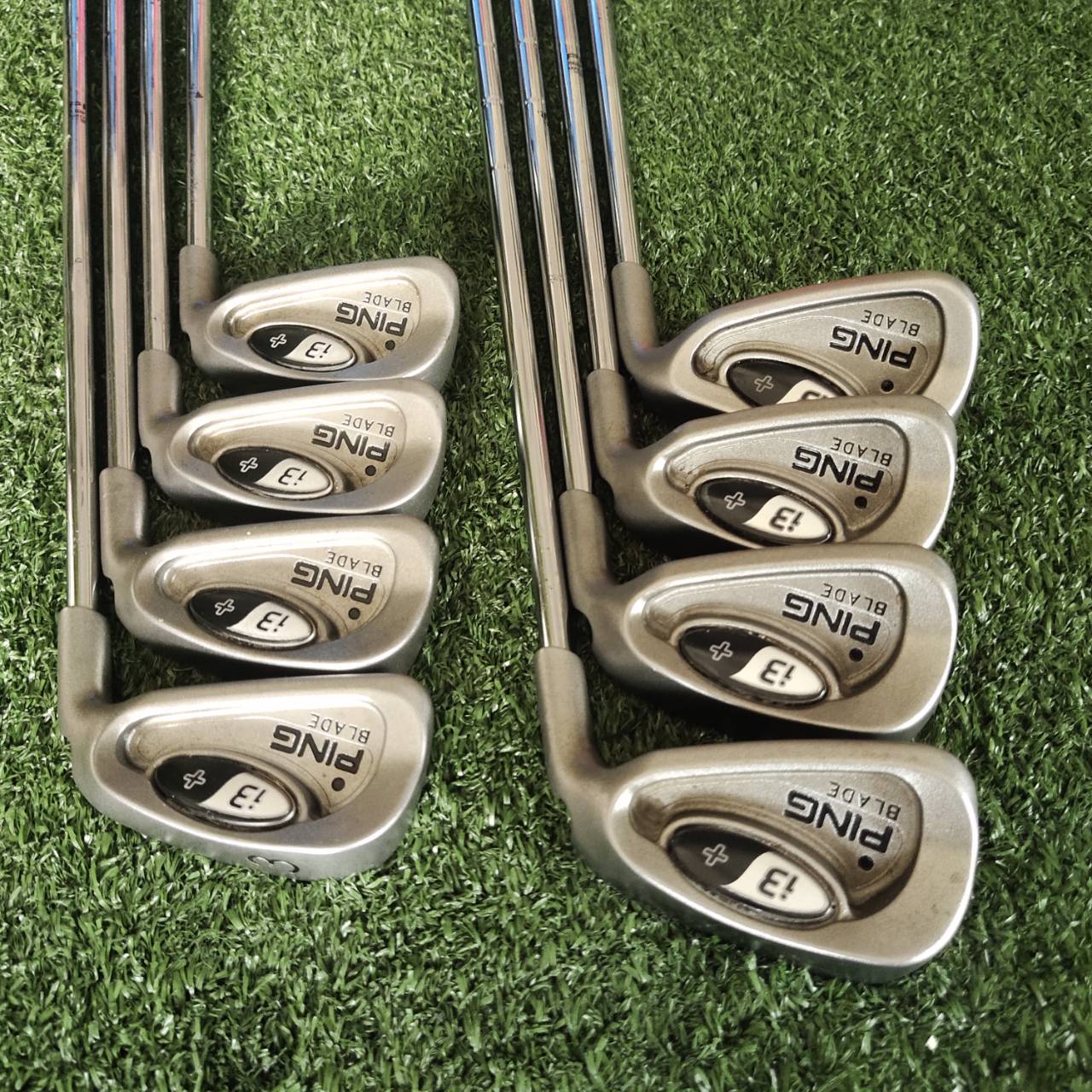 ชุดเหล็ก PING i3+ BLADE Offset น้อย: ช่วยนักกอล์ฟที่เก่งกว่าในการ “pick” ลูกจาก fairway แคบได้ง่าย