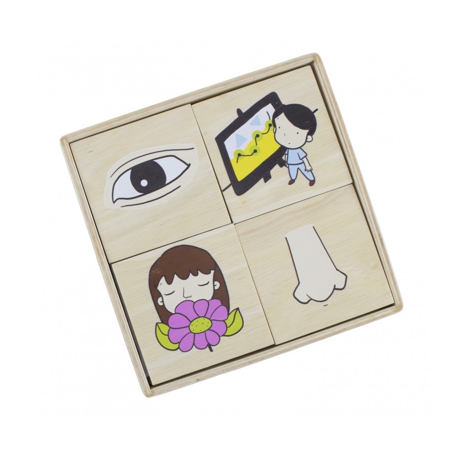 จับคู่สิ่งที่มีความสัมพันธ์กันชุดประสาทสัมผัส, ของเล่นไม้, ของเล่นเสริมพัฒนาการ, ของเล่นเด็กอนุบาล, สื่อการสอนเด็กอนุบาลมอนเตสซอรี่ ,montessori, สื่อการสอนประถม