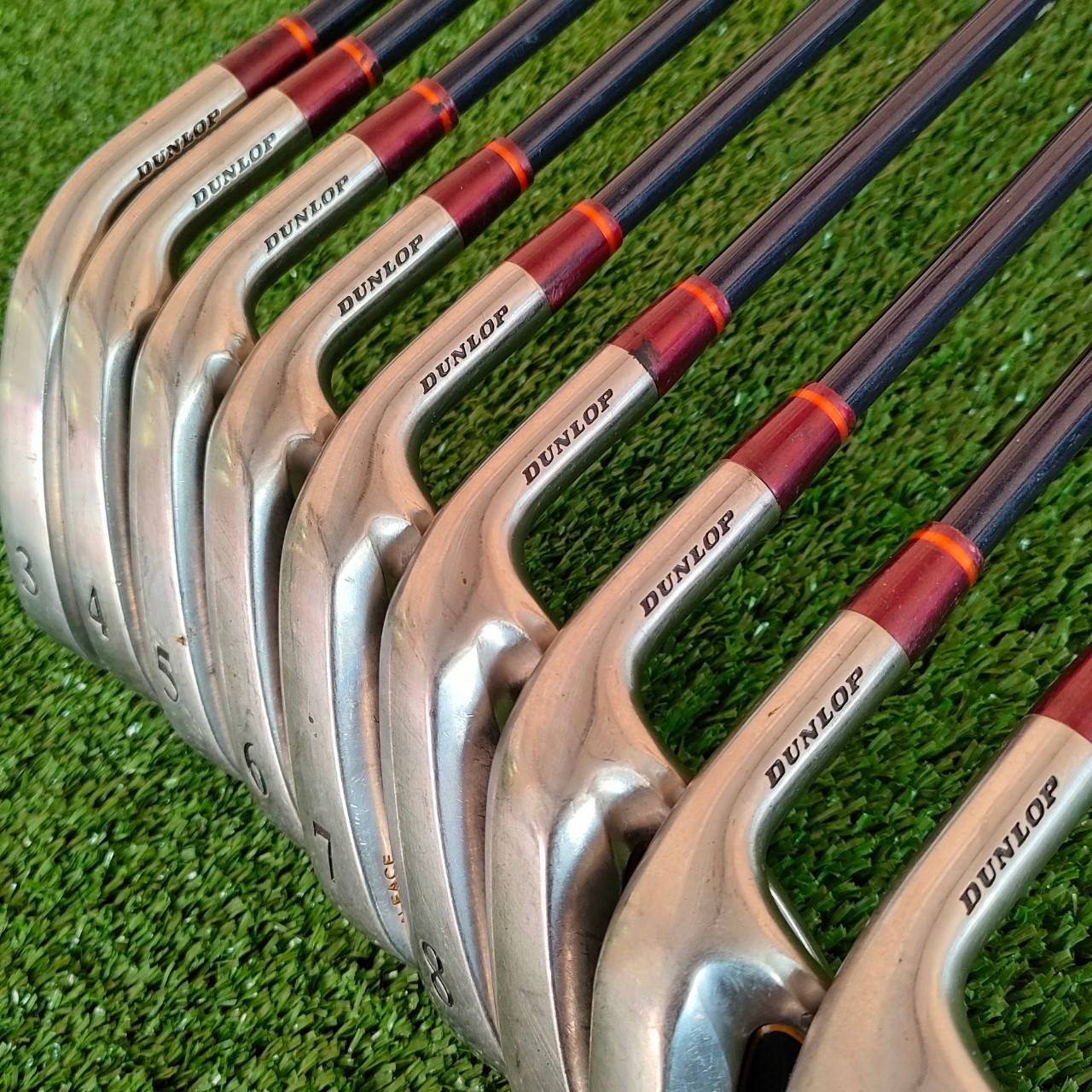 ชุดเหล็ก DUNLOP G-77TI มีเหล็ก 3-9 เเละ PW SW ก้าน PRO -FLEX G-77TI FLEX R