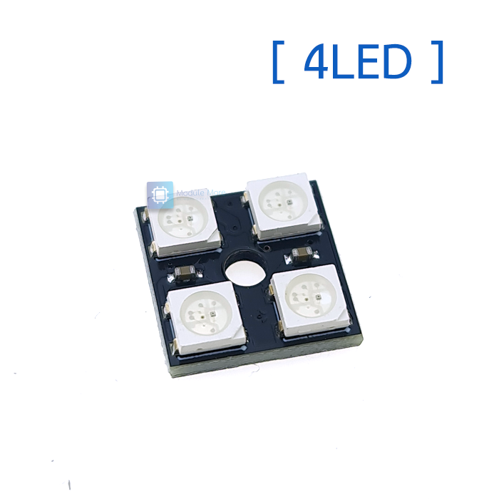 NeoPixel Matrix 5V WS2812 5050 RGB LED built-in full-color drive lights [4bit/16bit/25bit/64bit]