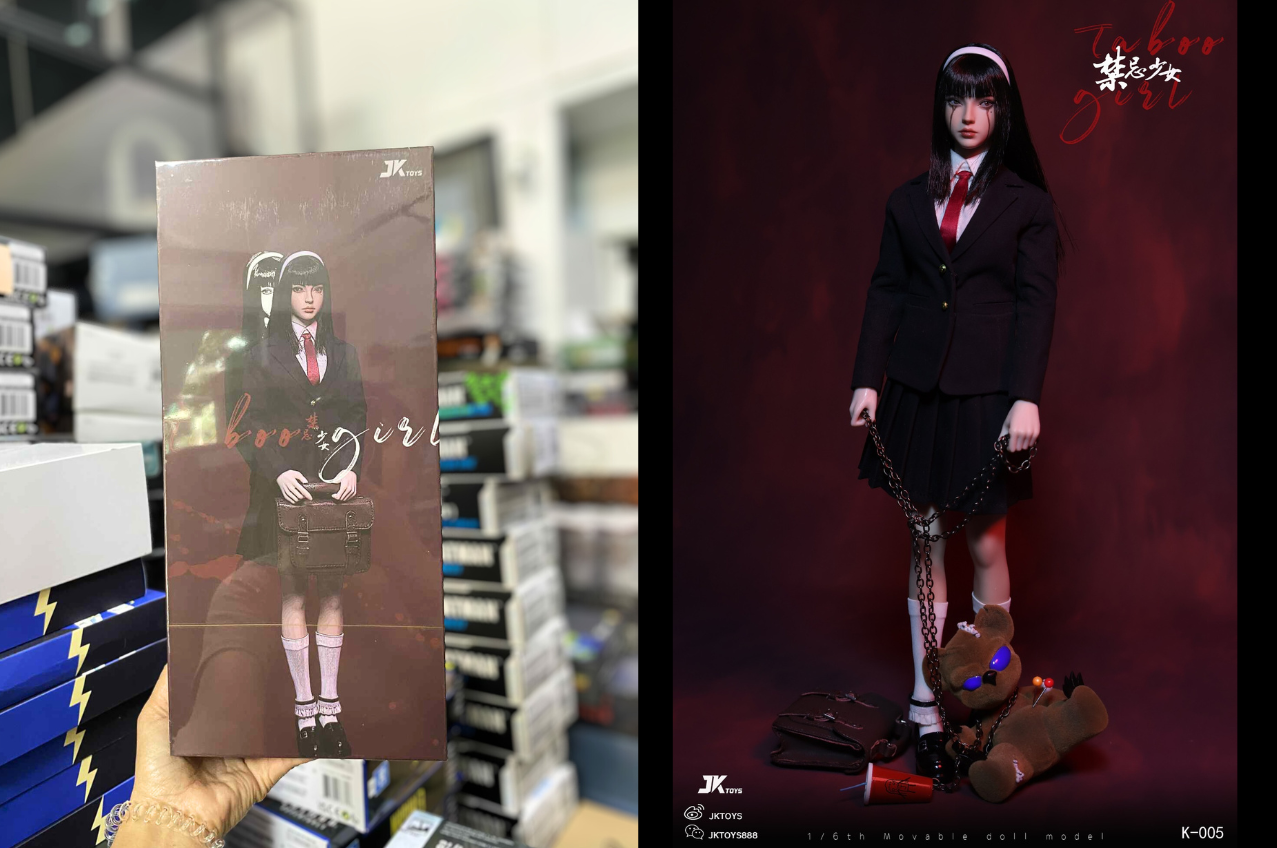 [พร้อมส่ง] JKTOYS K-005 1/6 : Taboo girl Tomie cosplay