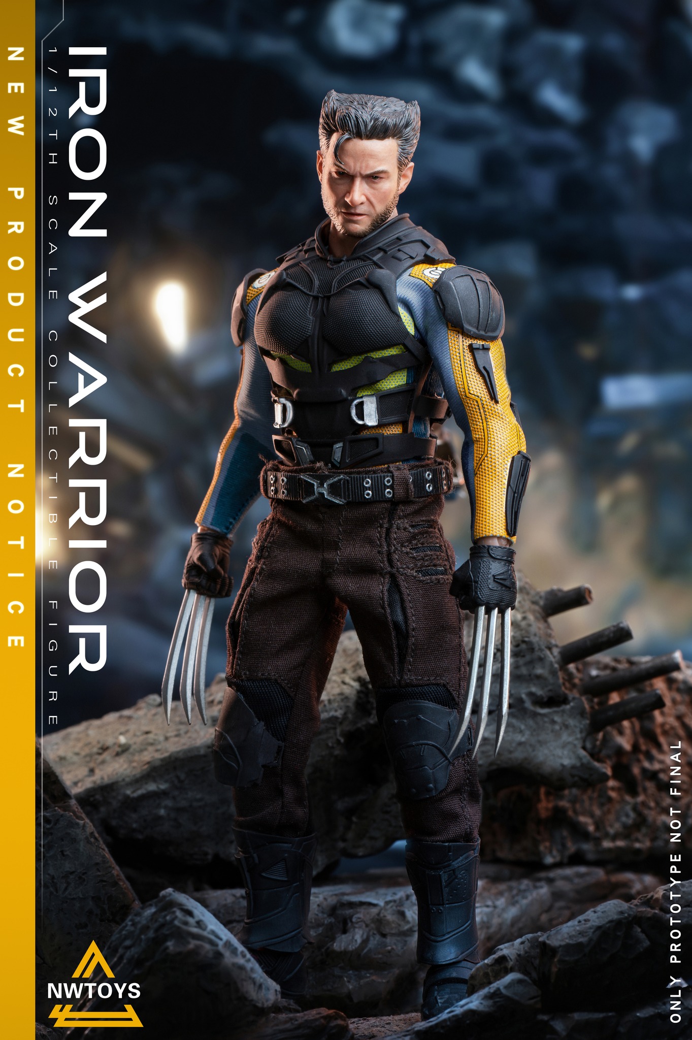 [พร้อมส่ง]Nwtoys 1/12 : iron warrior