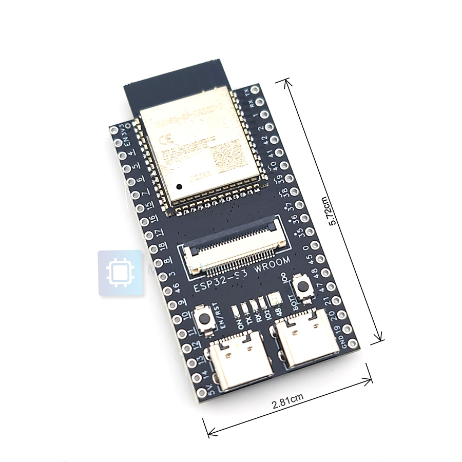 บอร์ด ESP32-S3 พร้อมกล้อง ESP32-S3 N16R8 CAM OV2640/ OV5640 camera