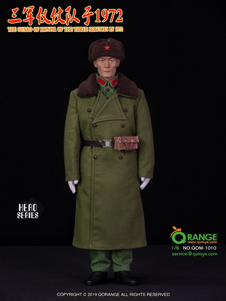 [สั่งจอง]QORANGE QOTOYS 1/6 The Guard of Honor of The Three Services in 1972 NO.QOM-1010