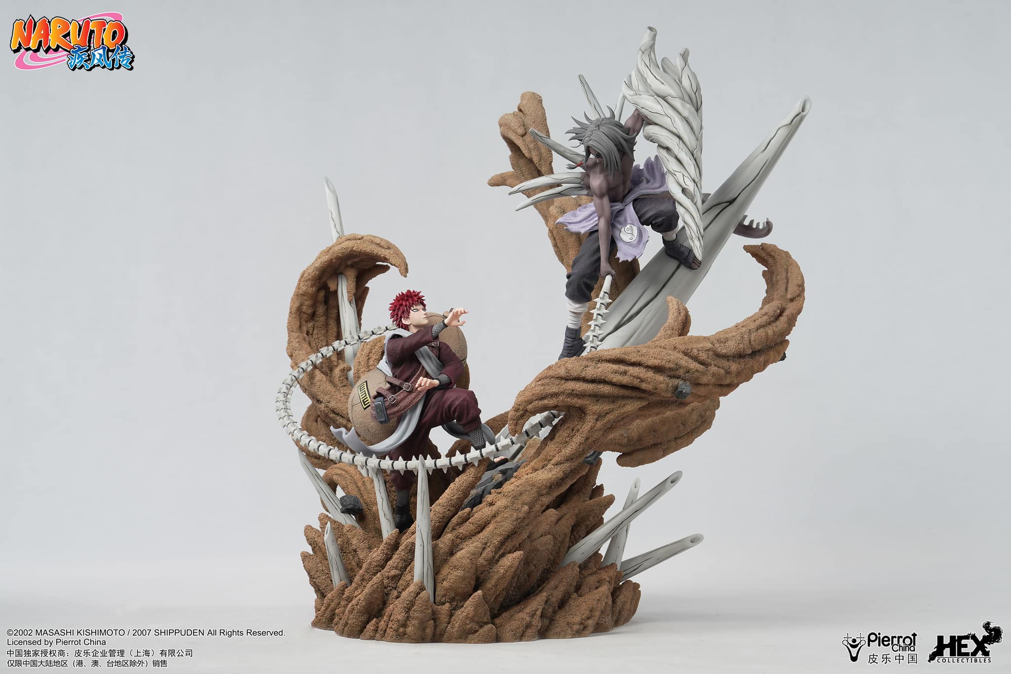 [สั่งจอง]HEX Collectibles : Gaara VS Kimimaro Elite Dynamic Statue