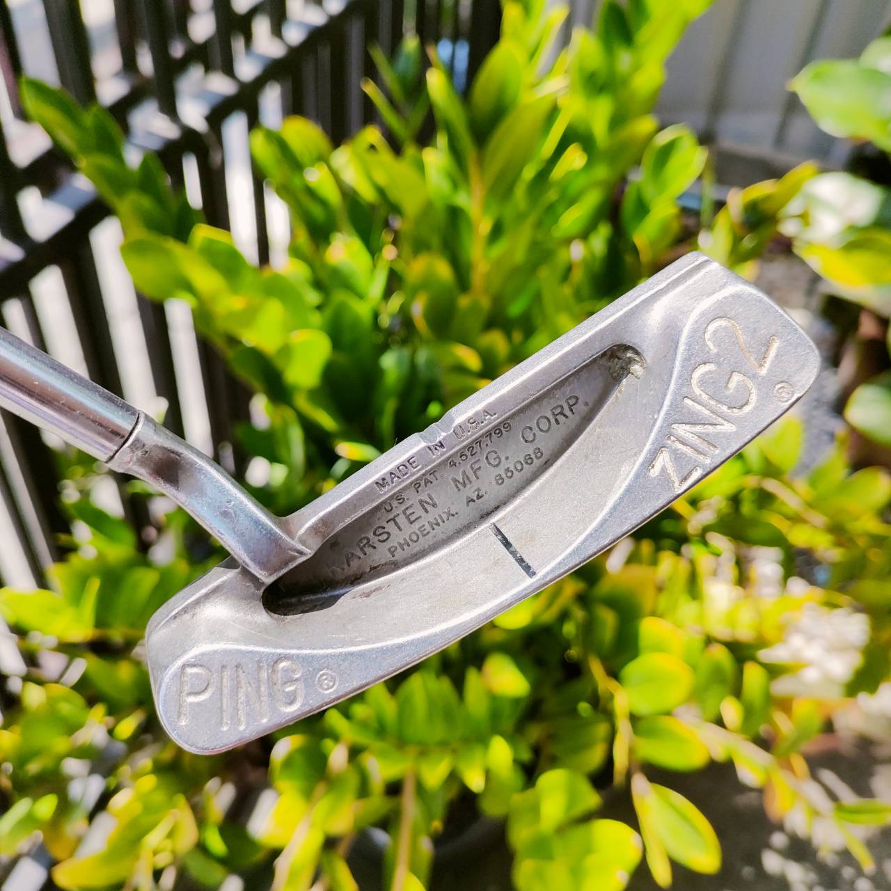 PUTTER PING ZING 2 ความยาว 35 นิ้ว ดังมาก่อนใคร วางน้ำหนักที่ TOE และ HEEL ไว้ดีมาก พัตต์นิ่ง แม่นยำ ไม้กอล์ฟพรีเมี่ยมมือสอง ของแท้ By NakaraLuxurious