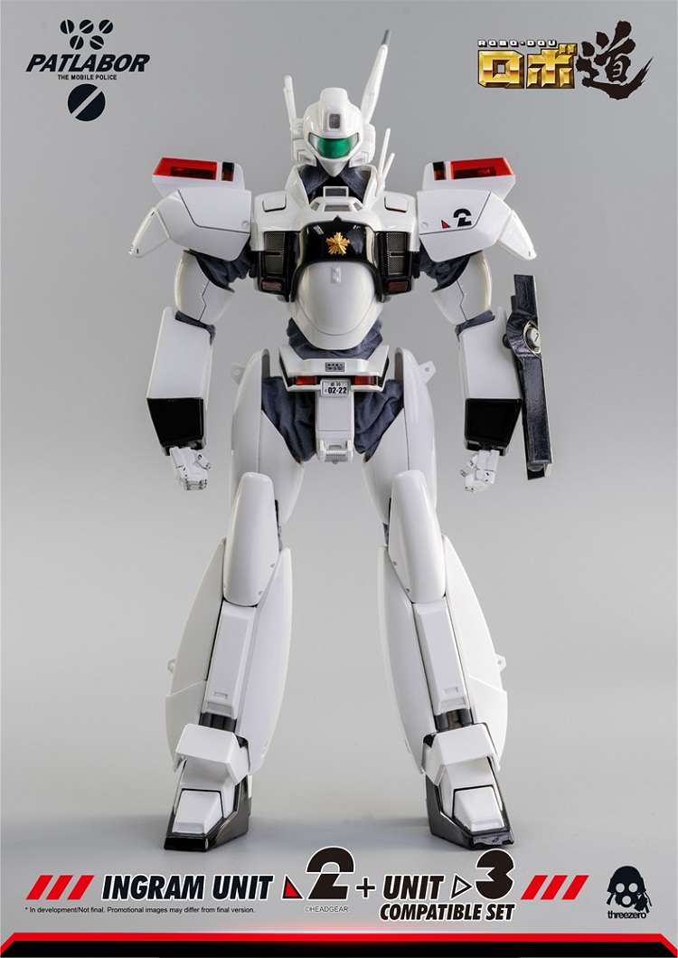 [สั่งจอง]ThreeZero X Mobile Police Patlabor ROBO-DOU 1/35 Scale Unit 2+3