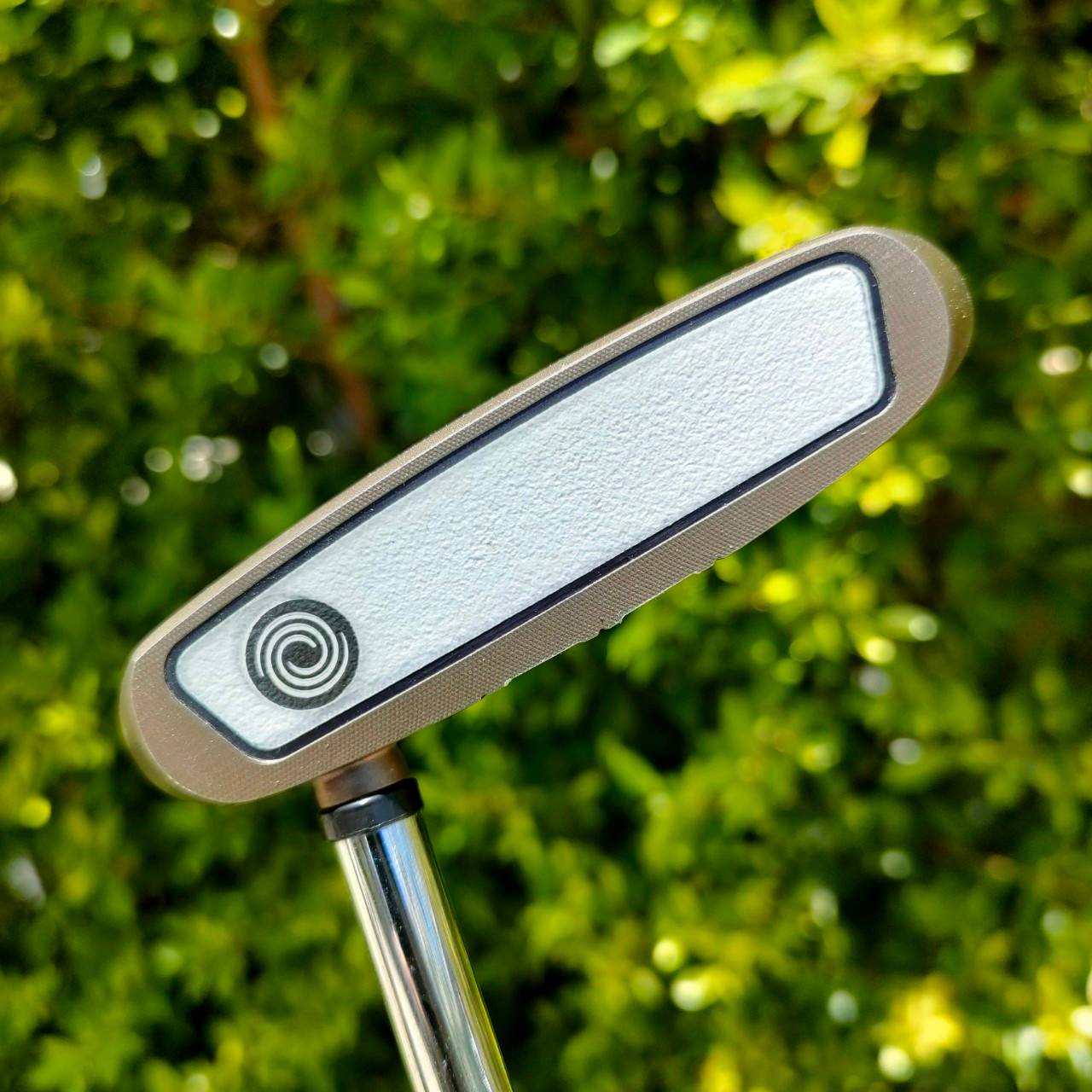 PUTTER ODYSSEY WHITE ICE TERON ความยาว 34 นิ้ว ** กริฟมีตำหนิ กริฟลอก** ส่วนหัว + ก้านสภาพสวยมากเดิม พัตต์บล๊านซ์มาก เล็งง่ายมาก ไม้กอล์ฟมือสอง ของแท้ BY NakaraLuxurious