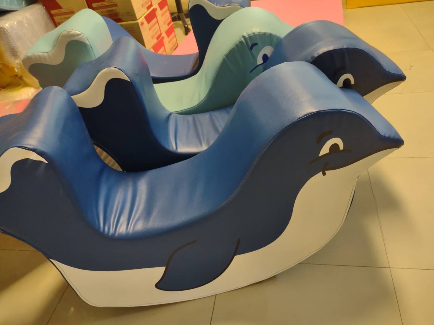 โยกเยกนุ่มนิ่ม ลายสัตว์ (ราคาต่อ 1 ตัว) , โยกเยกสัตว์นุ่มนิ่ม โซฟาเด็ก, เบาะนุ่มนิ่ม, soft play, indoor playground ,ของเล่น