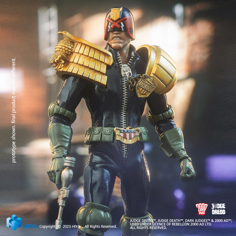 [สั่งจอง]HIYA Toys EXQUISITE SUPER Series 1/12 : Judge Dredd