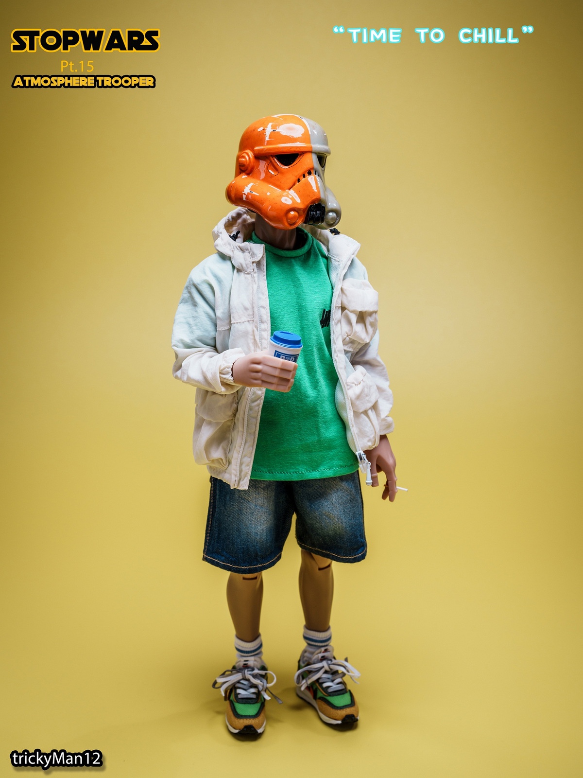 [สั่งจอง] trickyMan12 1/6 : STOPWARS Pt.15 Atmosphere Set Stormtrooper