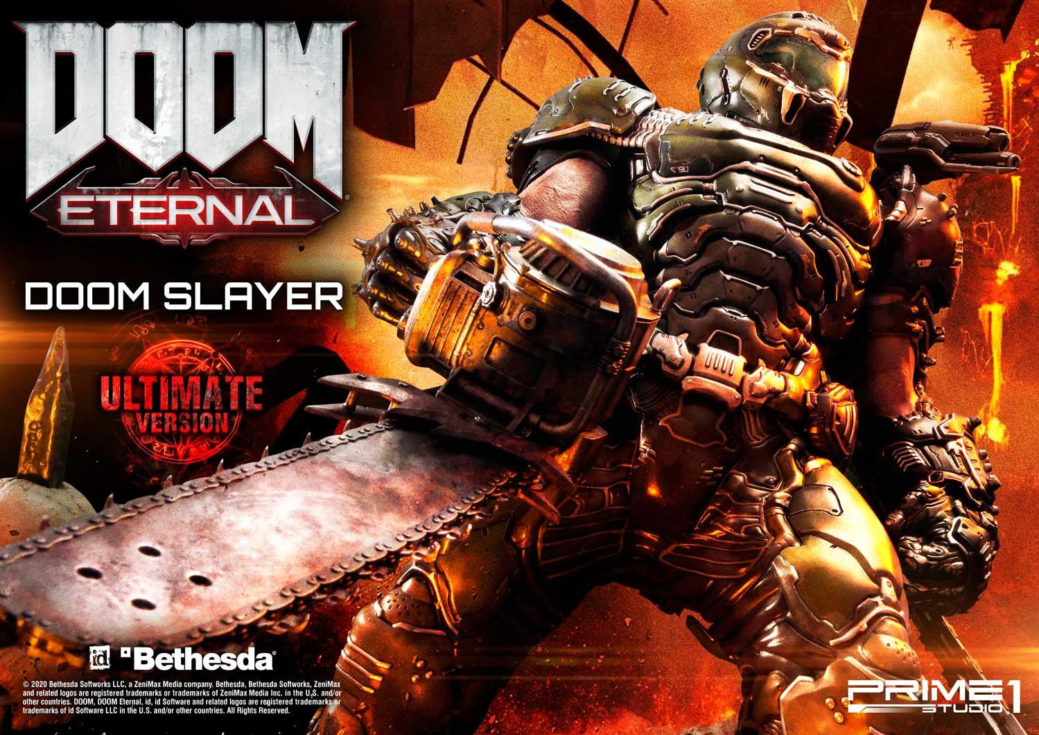 [สั่งจอง]Prime 1 Studio UMMDOOM-01: Doom Slayer (Doom Eternal) [Standard Ver.]