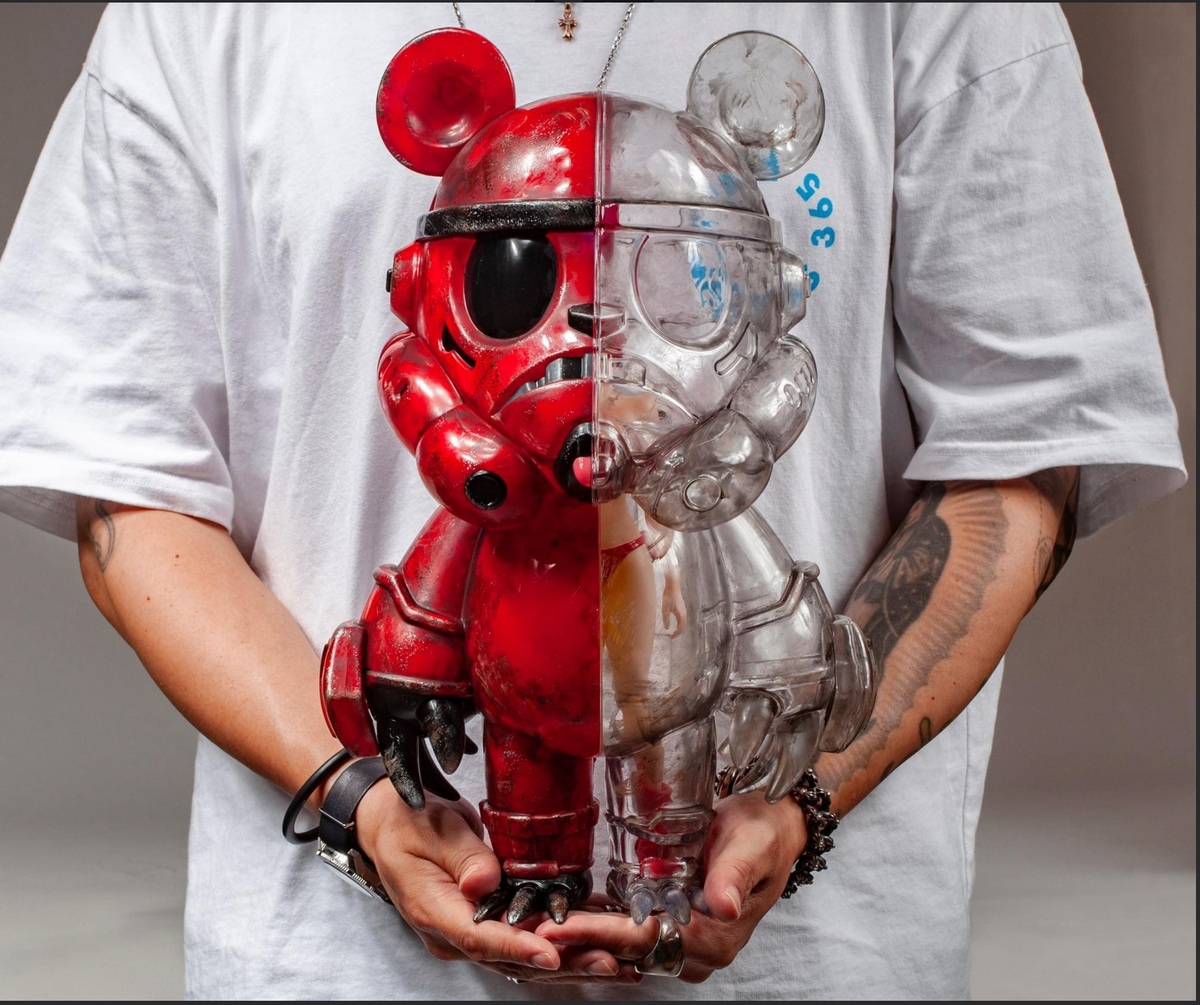 [สั่งจอง] FOOL'S PARADISE X ZCWO FP021 : "KEIKOTROOPER" DAMAGED RED EDITION (38cm)