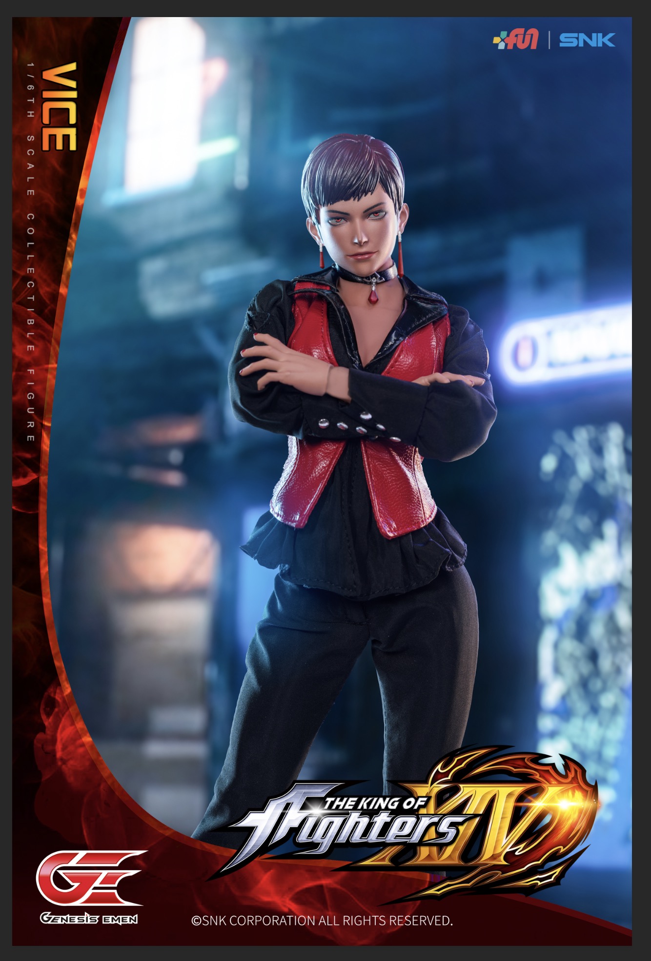[สั่งจอง] Genesis Emen KOF-V01 1/6 King of Fighters - VICE