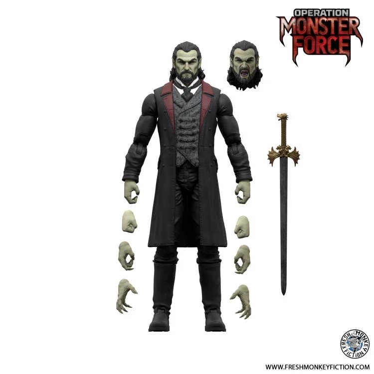 [พร้อมส่ง] FRESH MONKEY FICTION 1/12 : OPERATION - MONSTER FORCE [Wave1] 002 : Count Dracula