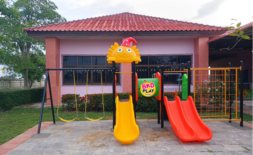 โปรโมชั่นเครื่องเล่นสนามโครงสร้างเสา 76 เครื่องเล่นสนามกลางแจ้ง ,สนามเด็กเล่น,เครื่องเล่นสนามราคาถูก OutdoorPlayground , ของเล่นสนาม, สำหรับบริจาคสนามเด็กเล่น พร้อมส่ง