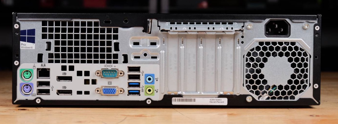 พีซีมือสอง แนวนอน HP Prodesk 600 G1 SFF (i7-4770 Ram8GB SSD240GB HDD1TB) ประกันร้าน 1 เดือน