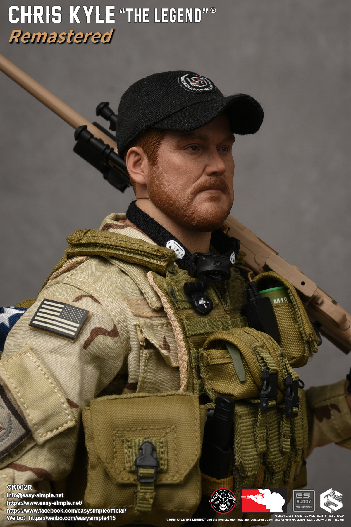 [สั่งจอง] BlackOpsToys X Easy&Simple 1/6 : Chris Kyle "The Legend" Remastered