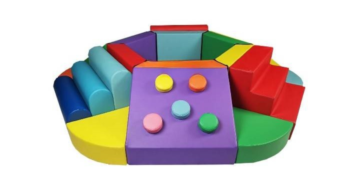 ชุดปีนป่ายหกเหลี่ยมรวมบ่อบอล ภูเขานุ่มนิ่ม, บ่อบอลนุ่ม เบาะนุ่ม ของเล่นเสริมพัฒนาการ สินค้าราคาโรงงาน Soft play, indoorplayground เครื่องเล่นสนามในร่ม Kid Zone