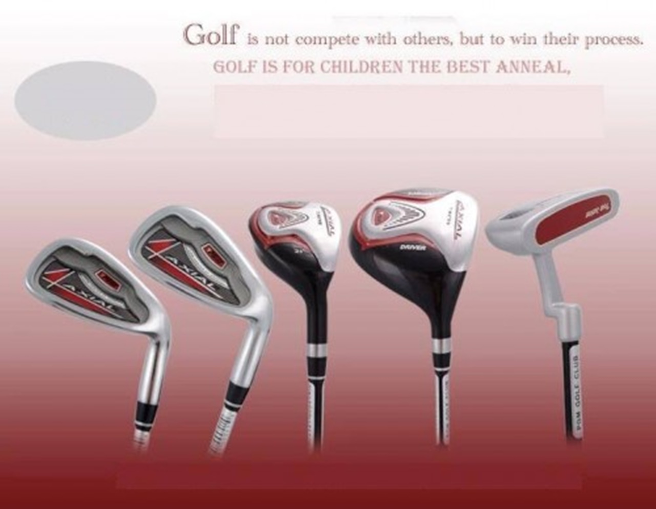 ไม้กอล์ฟเด็กครบชุด PGM PGM AXIAL JRTG003