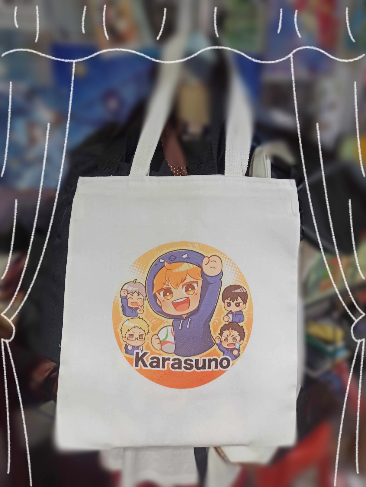 กระเป๋าสะพายเชียร์ไฮคิว