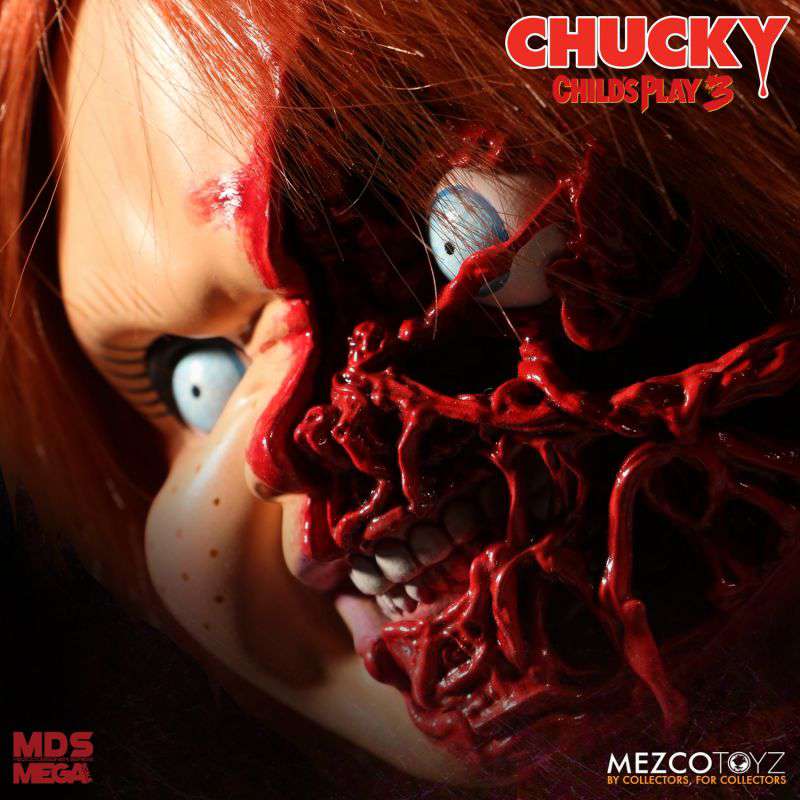 [สั่งจอง] Mezco Toyz : MDS Mega Talking - Pizza Face Chucky [Re issue]